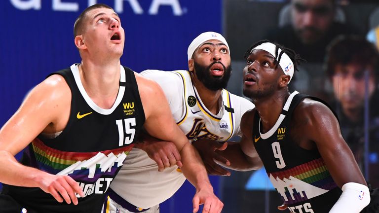 Denver Nuggets Resist Los Angeles Lakers Fourth Quarter Rally To Win Game 3 Of West Finals Nba News Sky Sports
