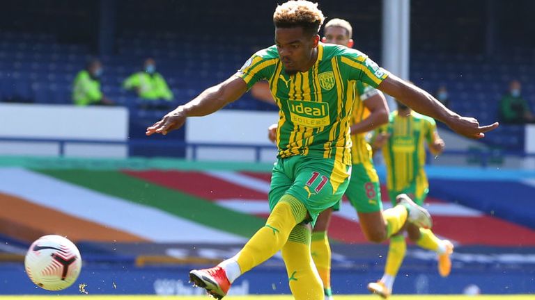 Grady Diangana's strike put West Brom ahead