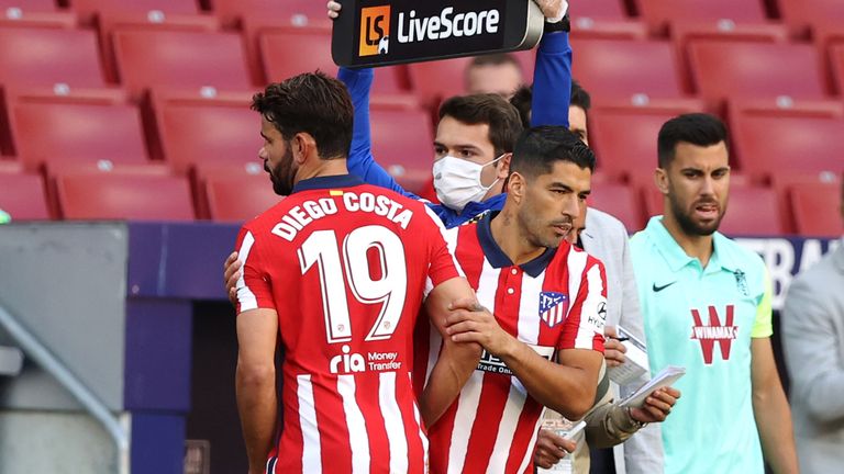 Diego Costa and Luis Suarez