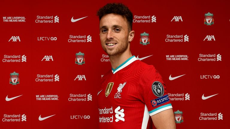 Liverpool unveil new signing Diogo Jota