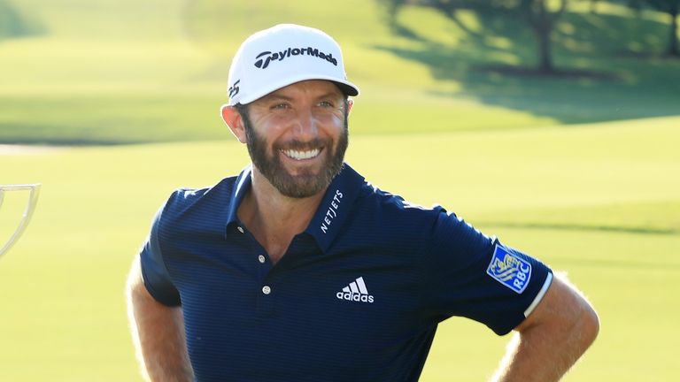 Two-time FedExCup champion Johnson won the US Open in 2016