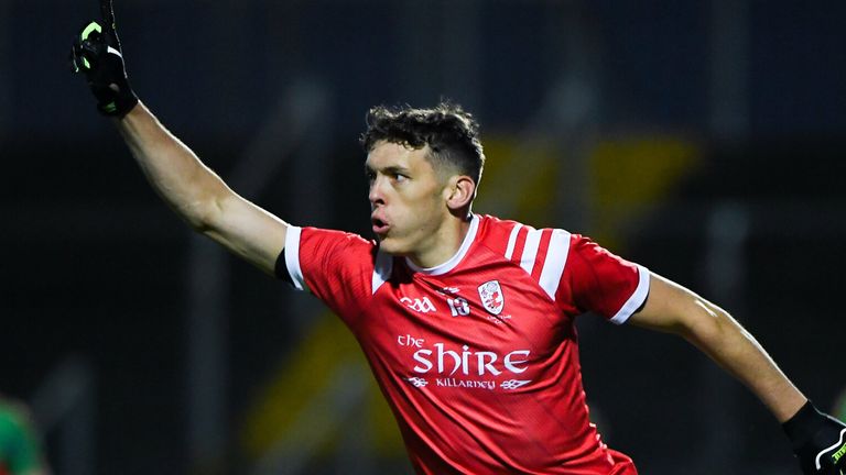 David Clifford celebrates after scoring his side's first goal