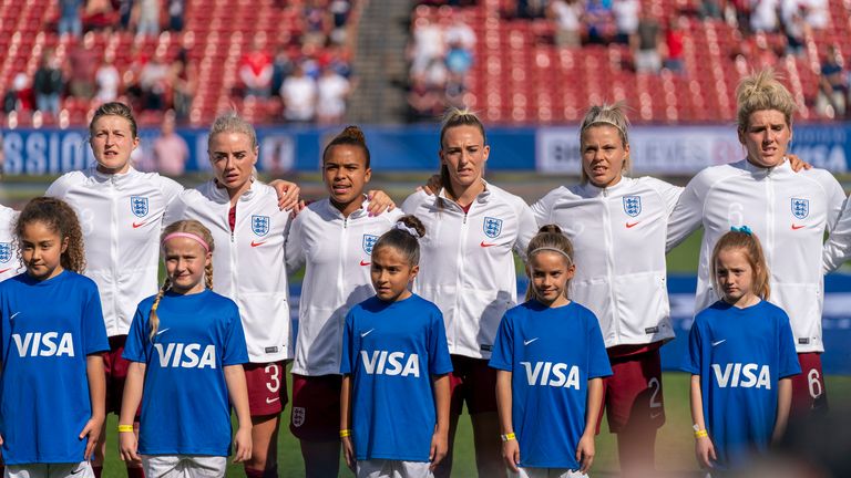 England women have been paid the same as the men since January