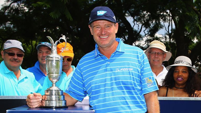 on the East Course during day four and the final round of the Joburg Open at Royal Johannesburg and Kensington Golf Club