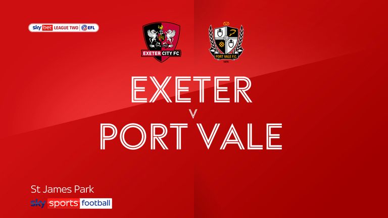 Exeter Port Vale
