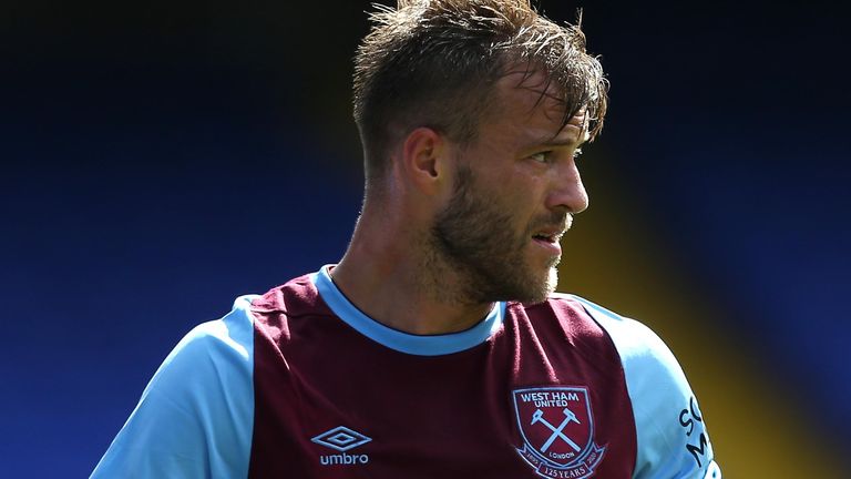 West Ham forward Andriy Yarmolenko