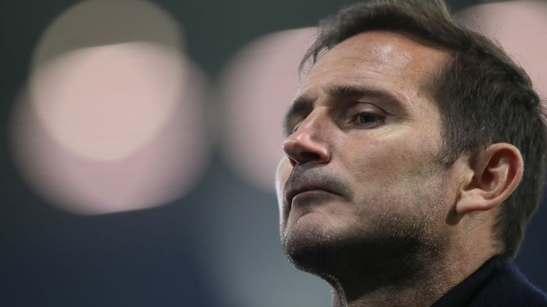 Chelsea boss Frank Lampard speaks to the media after the team's 3-3 draw with West Brom