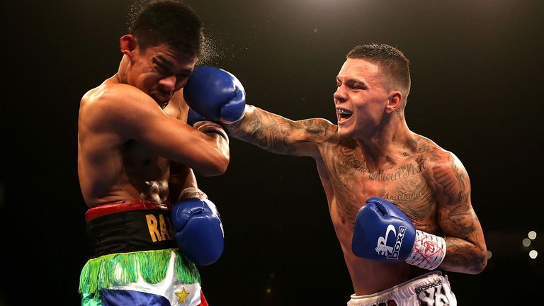 during the Footy Show Fight Night at Allphones Arena on January 31, 2015 in Sydney, Australia.