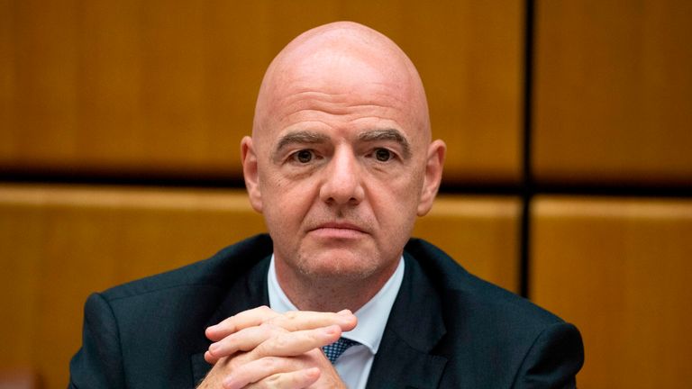 European Premier League: FIFA president Gianni Infantino distances himself from proposals | Football News | Sky Sports