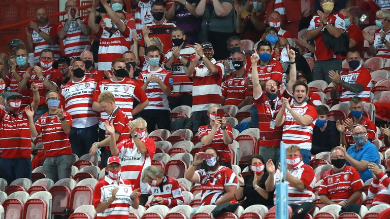 The announcement of the latest pilot test events comes after Gloucester hosted Harlequins on Monday night with fans in the stadium.