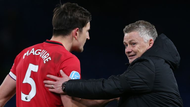 Ole Gunnar Solskjaer says Harry Maguire has his full support and will remain Manchester United captain.