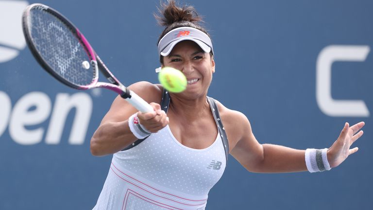 Heather Watson at the US Open