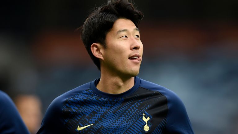 Tottenham forward Heung-Min Son
