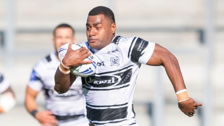 Ratu Naulago scored a spectacular 80-metre try for Hull