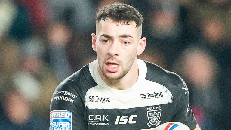 Picture by Allan McKenzie/SWpix.com - 07/02/2020 - Rugby League - Betfred Super League - Hull FC v Hull KR - KC Stadium, Kingston upon Hull, England - Jake Connor.
