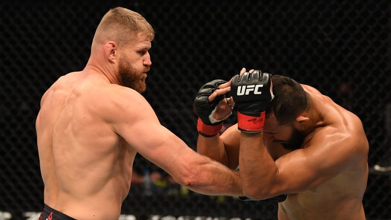 Jan Blachowicz won his first UFC title with a comprehensive victory over Dominick Reyes 