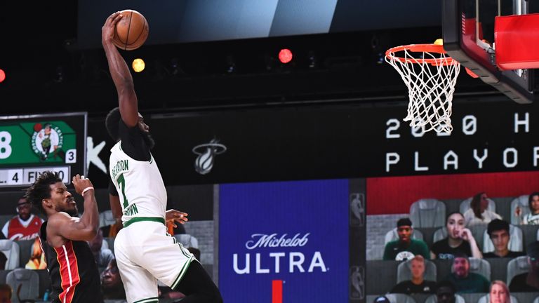 Another star turn from Jaylen Brown wasn't enough for Boston