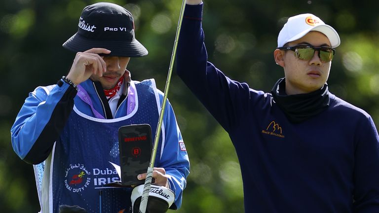 Jazz Janewattanond posted a four-under 66 on Saturday