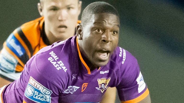 Jermaine McGillvary plated a starring role in Huddersfield's win over Castleford