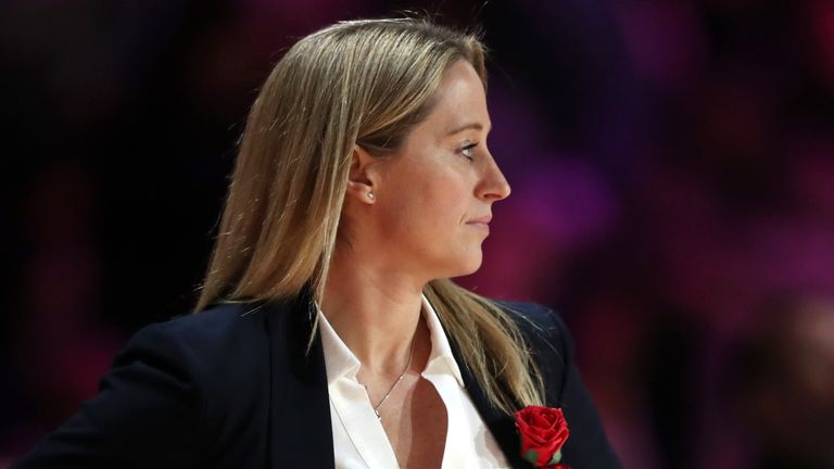 Jess Thirlby, England Netball's head coach