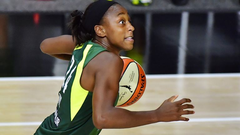 Jewell Loyd was the hero as Seattle maintained their position at the top of the WNBA standings