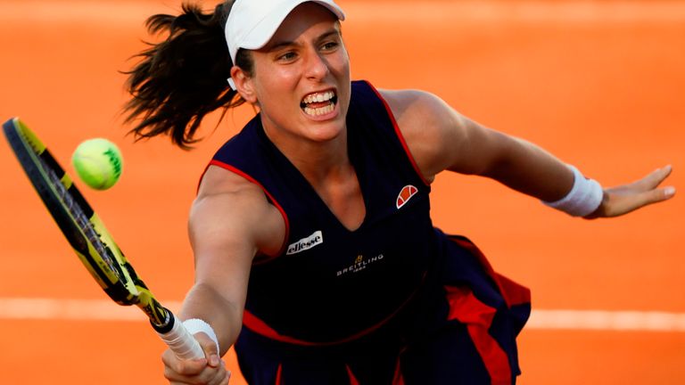 Konta lost in the second round of the US Open earlier this month