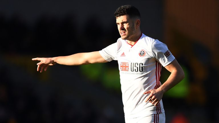 John Egan says communication is key in his role at the heart of Sheffield United's defence