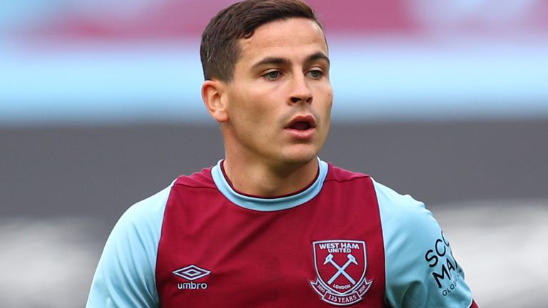 West Ham midfielder Josh Cullen