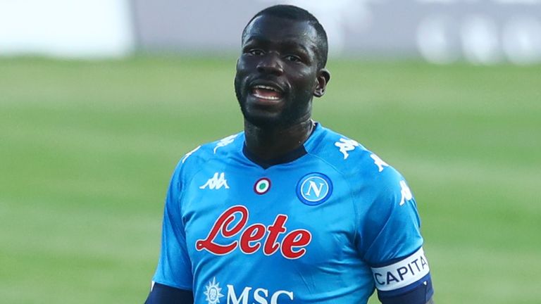 Manchester City have been long-time admirers of Napoli's Kalidou Koulibaly