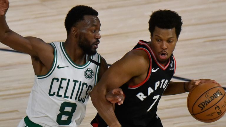 Toronto Raptors' Kyle Lowry out for Sunday's Game 4 against