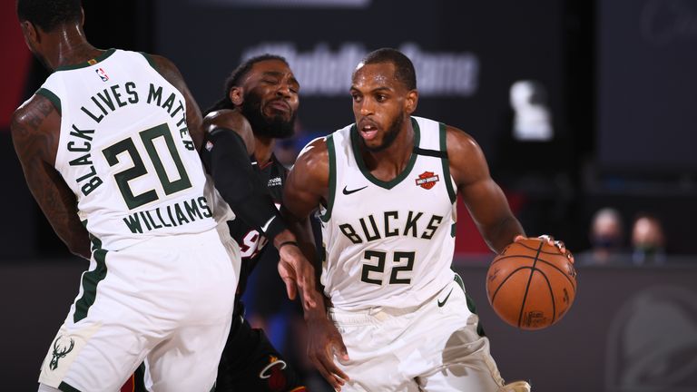 Khris Middleton had 18 points and 7 assists for the Bucks
