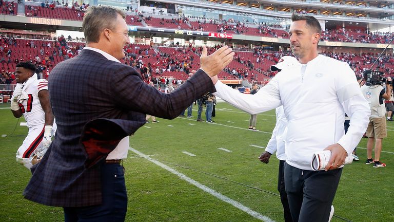 John Lynch and Kyle Shanahan have a great relationship after three seasons together