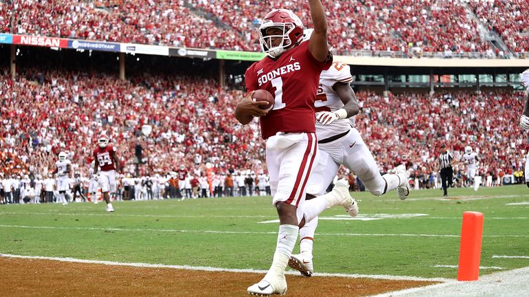 Murray's rushing prowess dates back to his days as an Oklahoma Sooner
