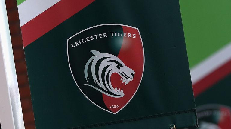 during the Aviva Premiership match between Leicester Tigers and Gloucester Rugby at Welford Road on September 16, 2017 in Leicester, England.