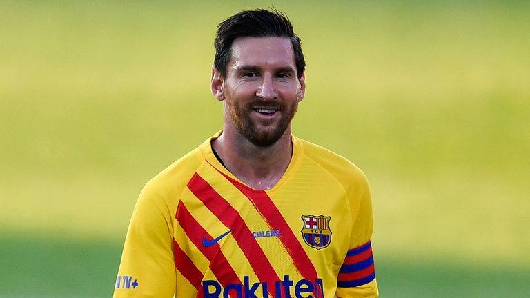 Barcelona beat Gimnastic with Lionel Messi captaining the side