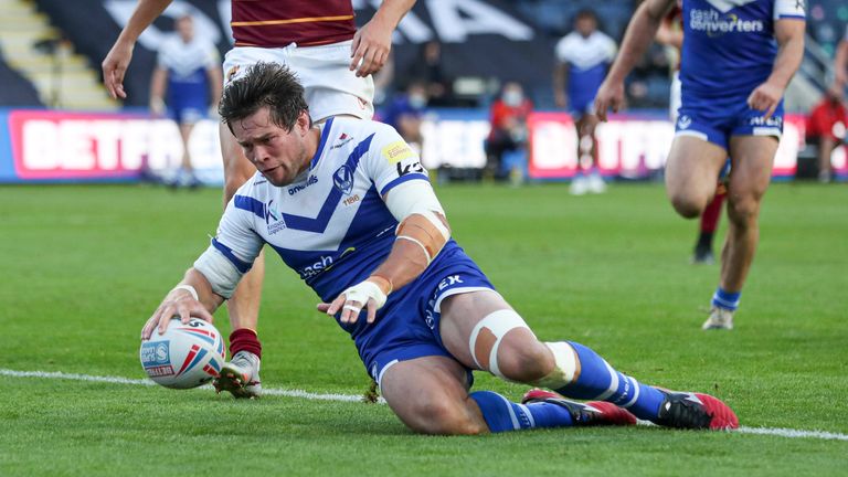 Louie McCarthy-Scarsbrook scored a try in the second half