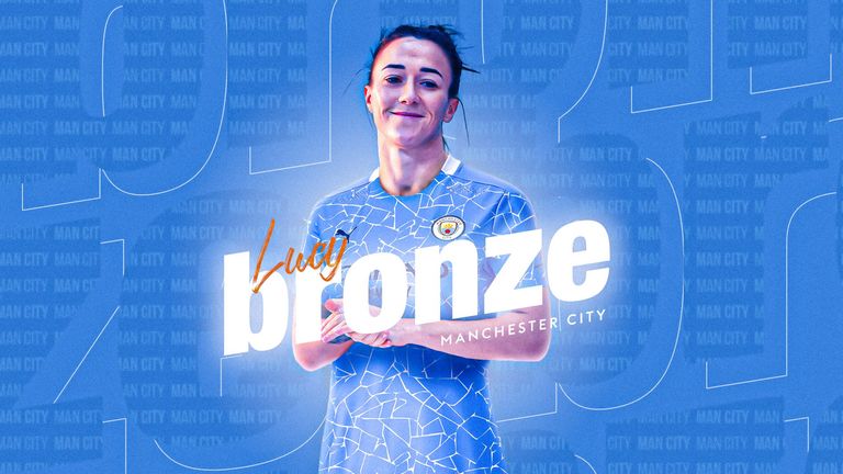 Lucy Bronze returns to Manchester City after three seasons in France