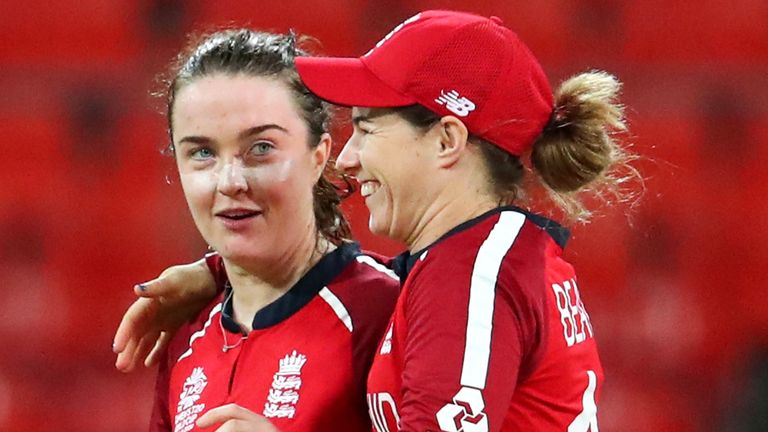 Mady Villiers and Tammy Beaumont