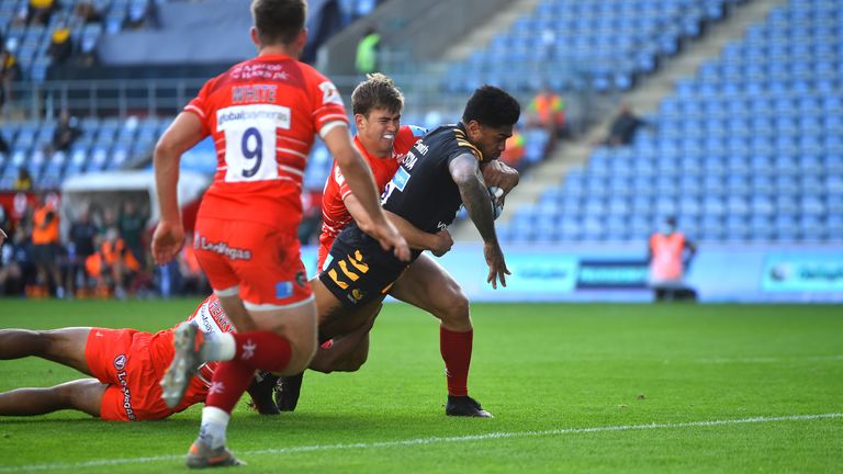 Malakai Fekitoa scores for Wasps