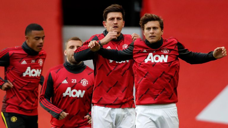 Harry Maguire is likely to partner Victor Lindelof at the back again this term