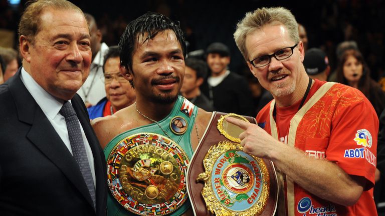 Bob Arum's Top Rank built Pacquiao into a superstar