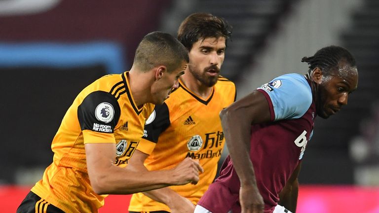 Wolves were unable to handle Michail Antonio at the London Stadium