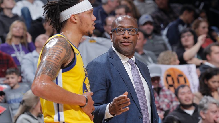 Mike Brown has been assistant coach at Golden State since 2016 but is a contender for the Indiana Pacers head coach role