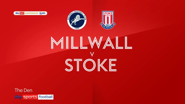 Millwall v Stoke badge
