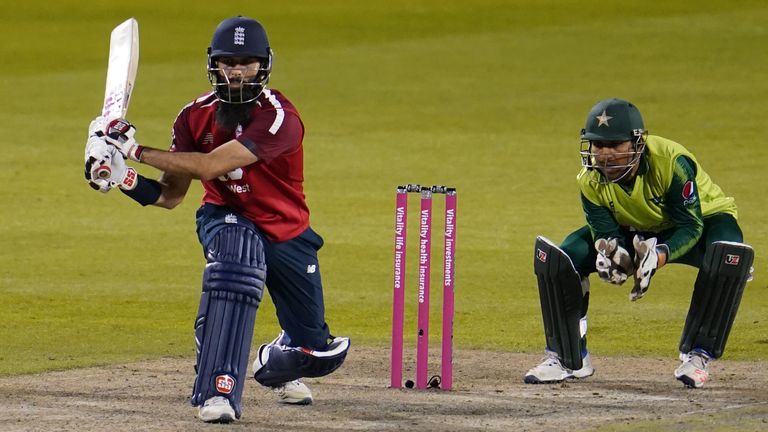 Moeen Ali, England, T20I vs Pakistan at Old Trafford