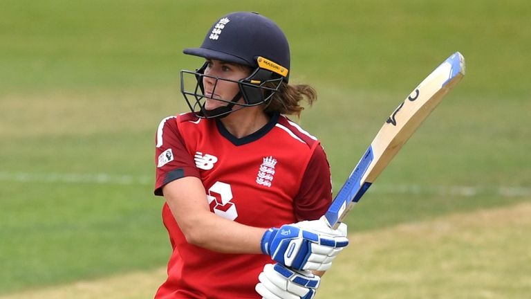 Nat Sciver, England Women, T20 vs West Indies at Derby