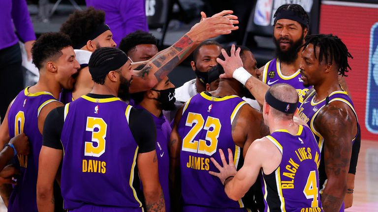 Los Angeles Lakers Close in on the N.B.A. Finals - The New York Times