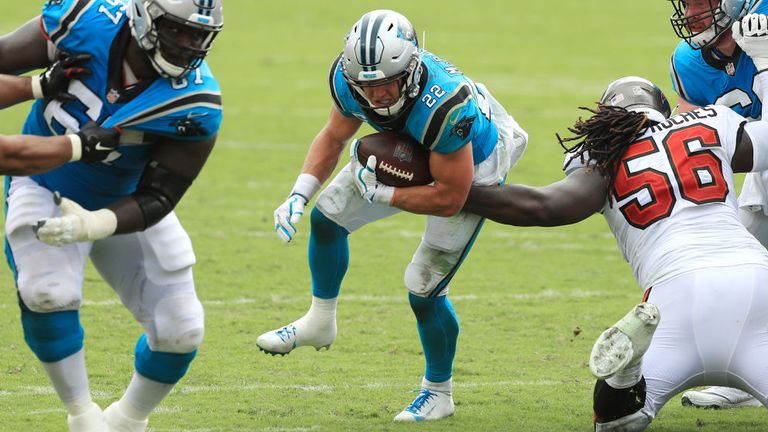 Panthers put McCaffrey on injured reserve with ankle injury