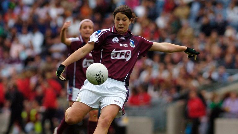 Fahey in action during the 2005 All-Ireland final