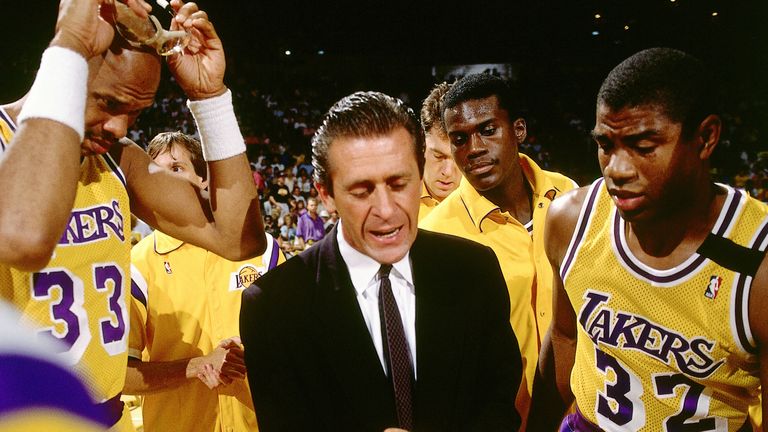 From Magic Johnson to Pat Riley, Lakers-Heat rivalry is deep - Los Angeles  Times